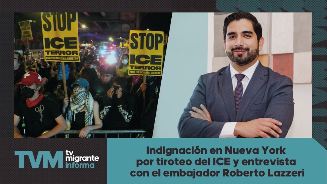 Indignación en Nueva York por tiroteo del ICE y entrevista con el embajador Roberto Lazzeri